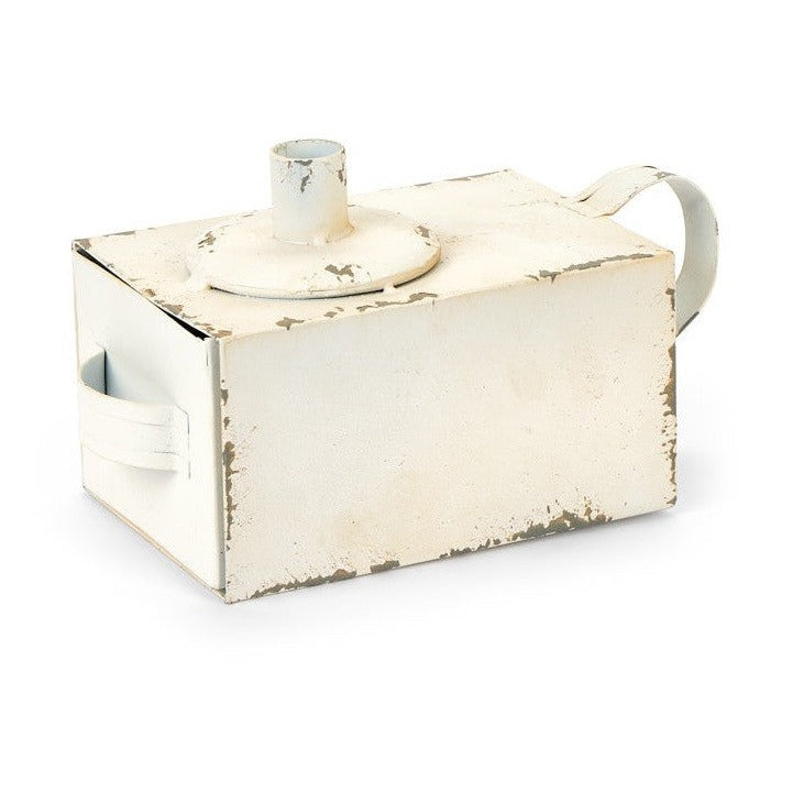 Candle holder with drawer