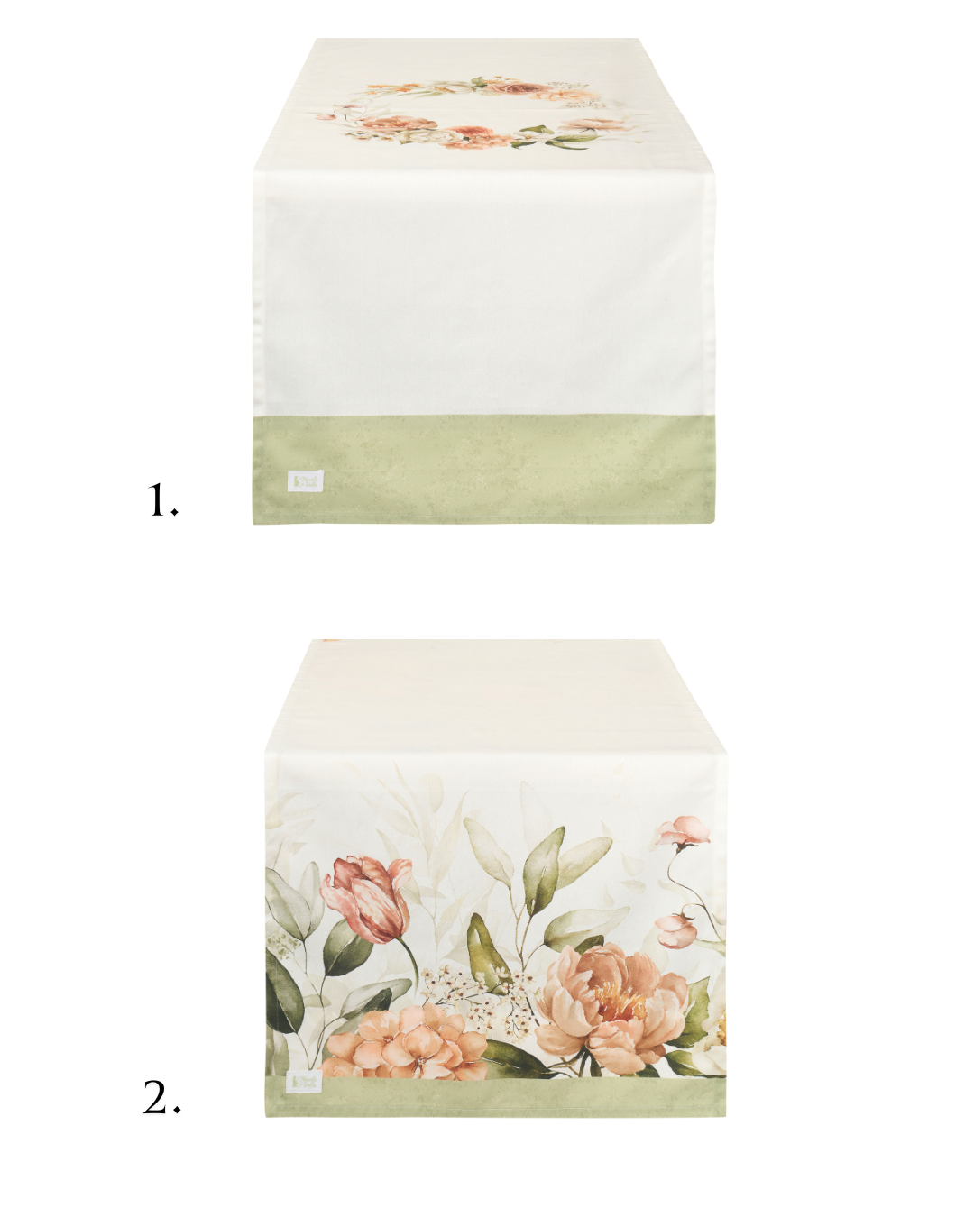 Nuvole di stoffa Runner "Flower Garden"