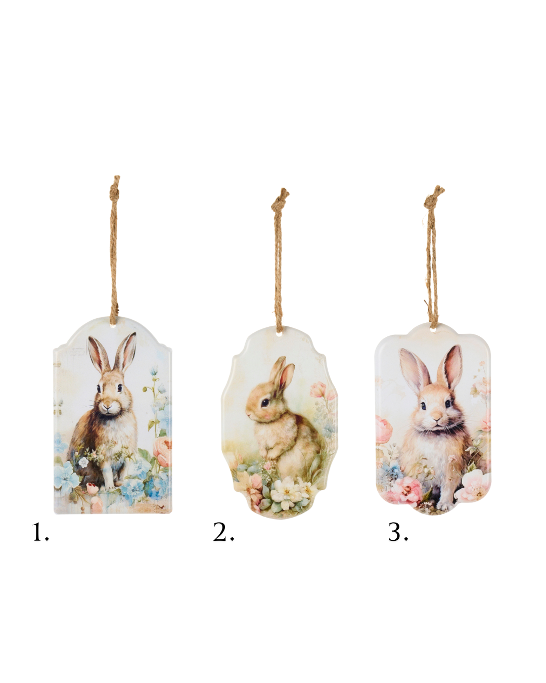 Nuvole di Stoffa Decoro Pasqua in metallo "Dorothy"