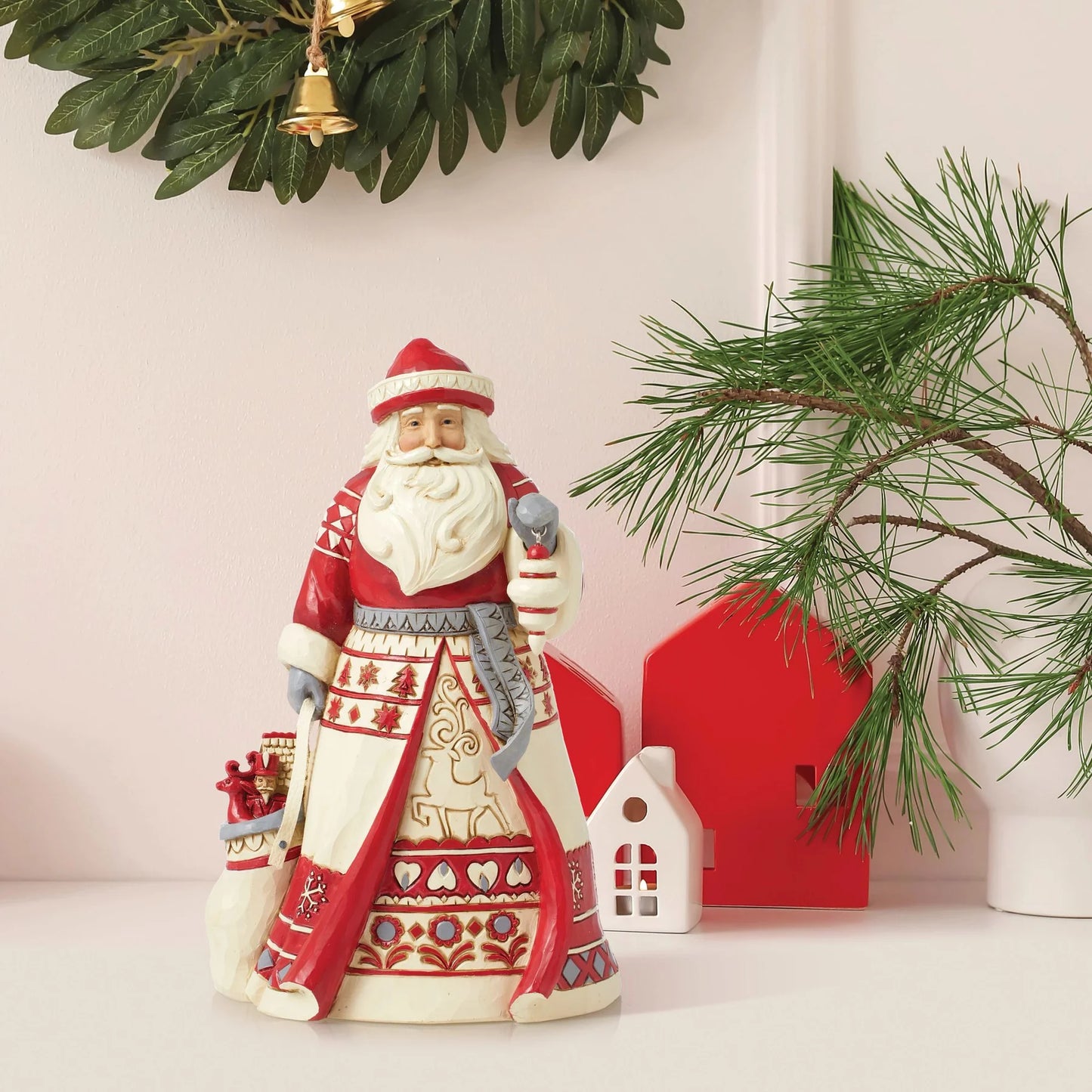 Nordic Noel Santa Figurine – Jim Shore Heartwood Creek