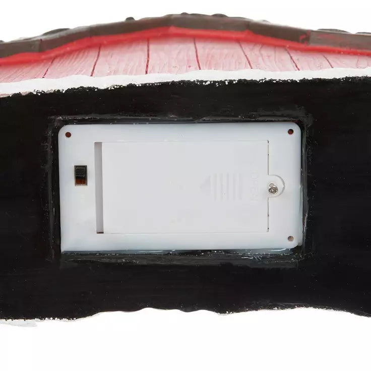 Fienile Natalizio a Led