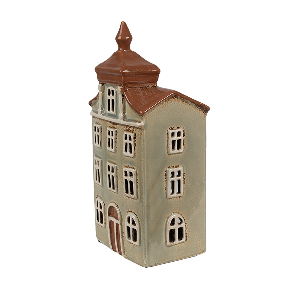 Portacandele Beige Clayre & Eef