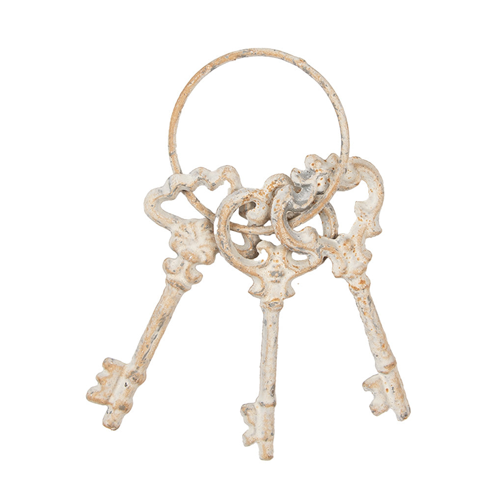 Decorazione mazzo di chiavi in ferro - Clayre & Eef