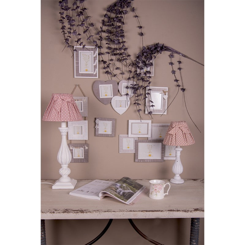 Clayre & Eef Paralume Rosa