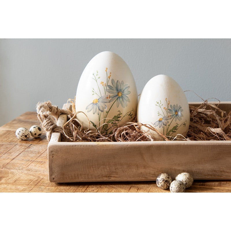 Clayre & Eef Uovo di Pasqua Stile Botanico