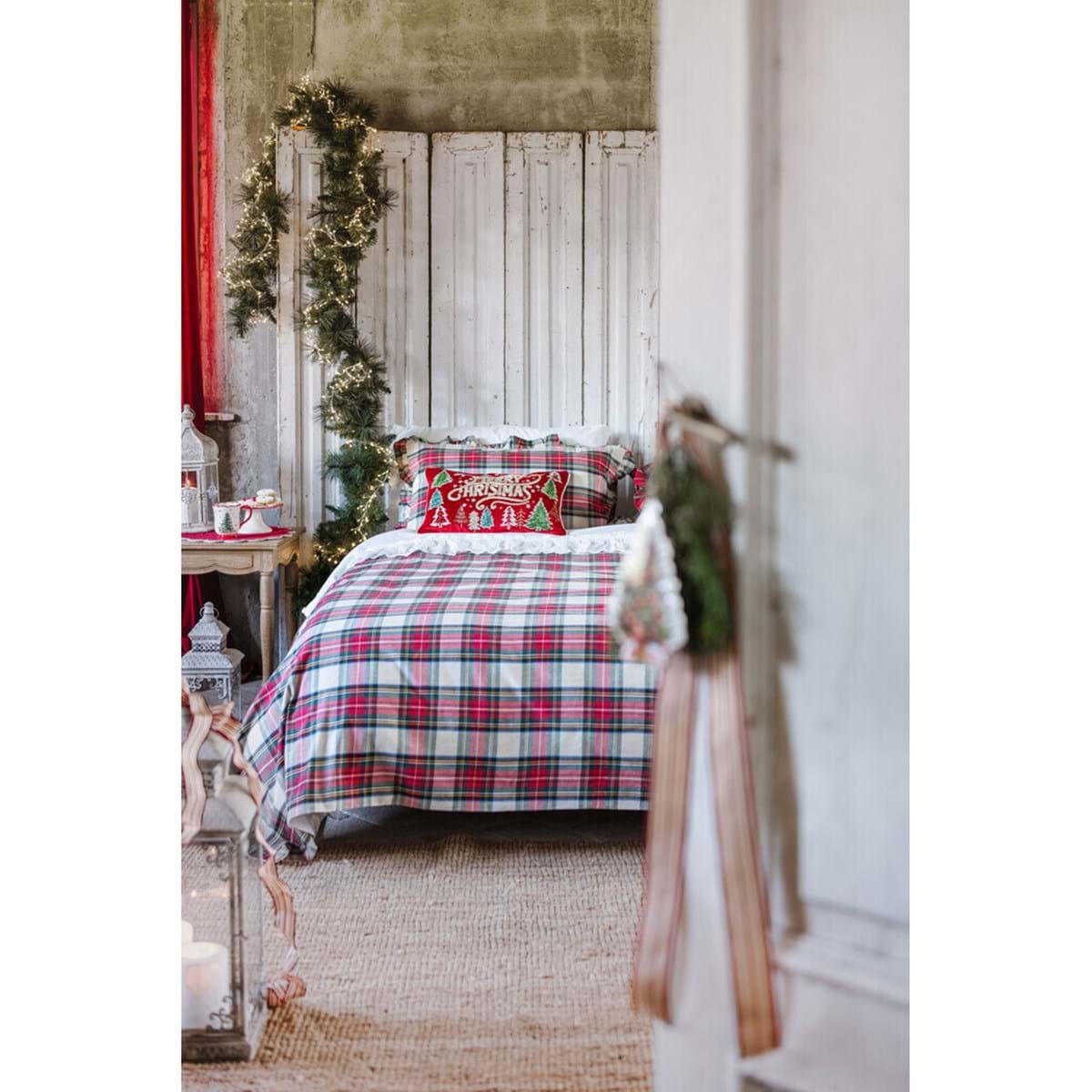 Set copripiumino matrimoniale natalizio