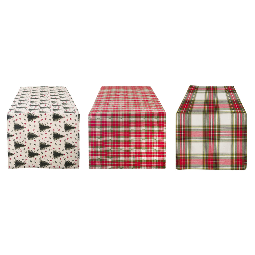 Runner da tavola in cotone – Blanc Mariclò