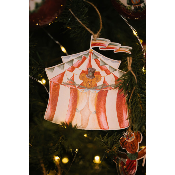 Christmas Decoration Bear in Wonderland