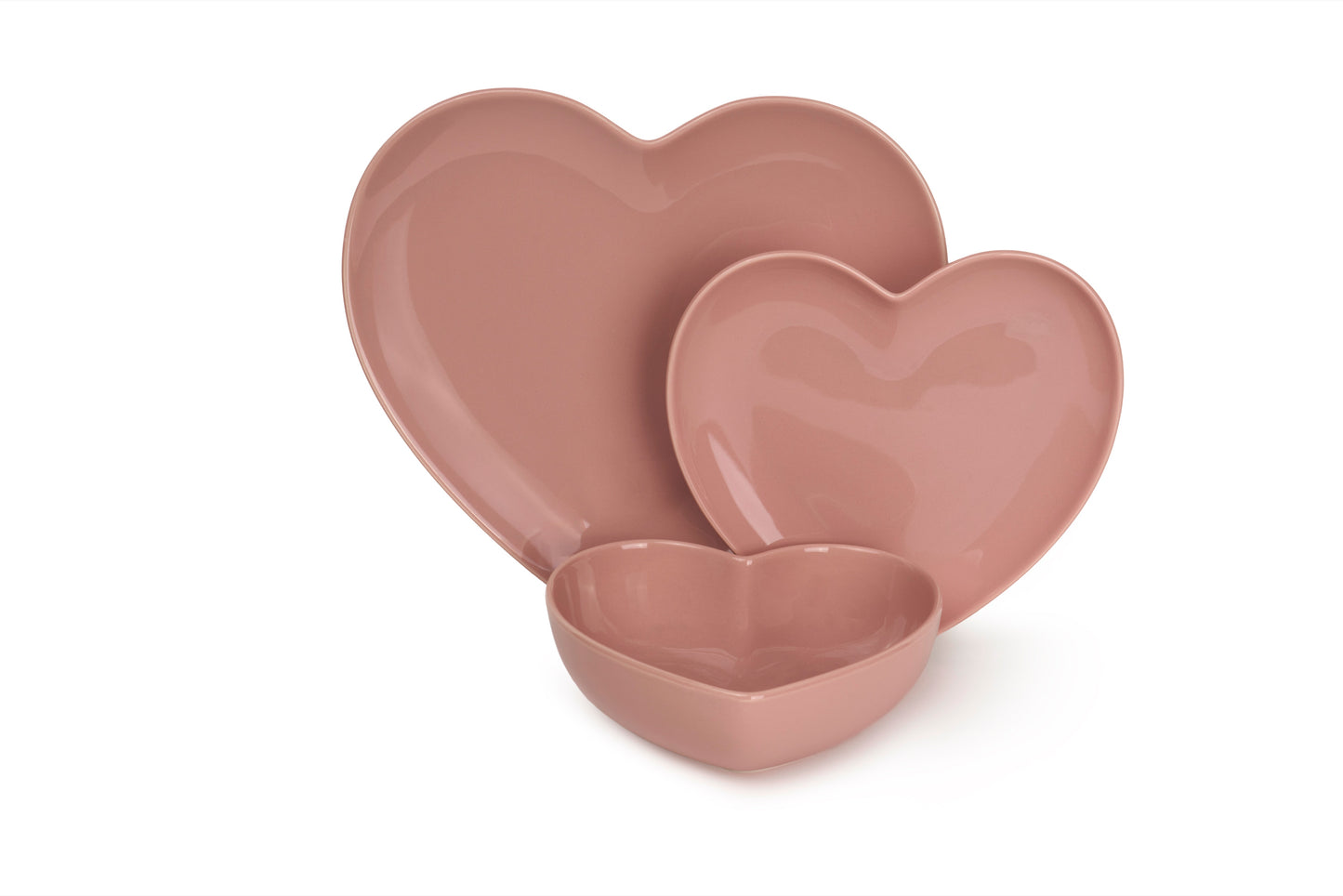 Nuvole di stoffa Servizio di piatti a forma di cuore da 6 posti tavola "Bunny"