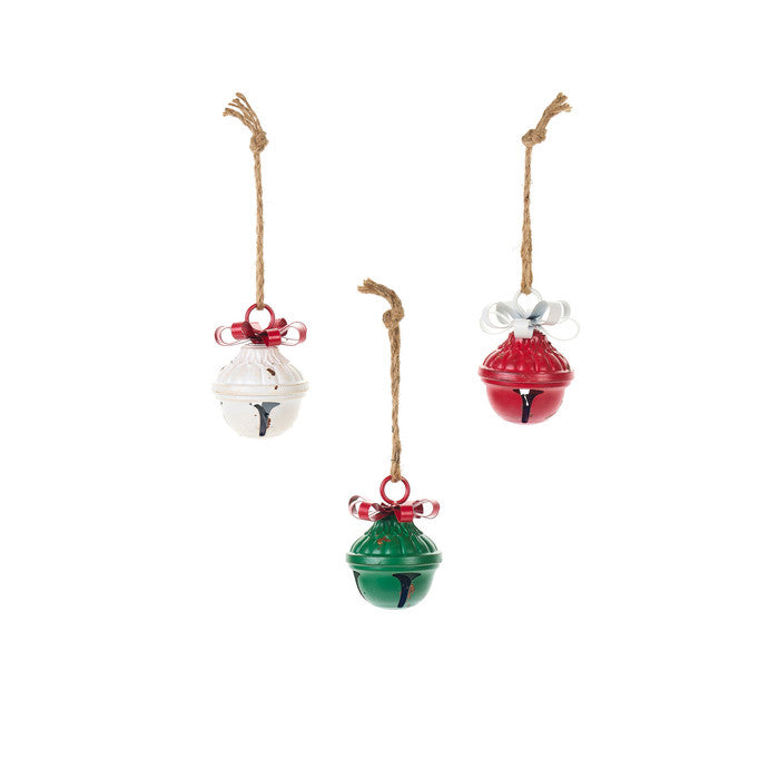 Decorazione natalizia a campanella Jingle in metallo - Nuvole di Stoffa