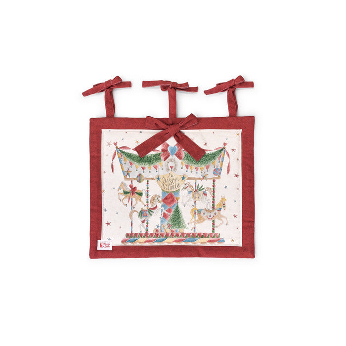 Copriforno La Giostra di Amélie 42x35 cm – Nuvole di Stoffa