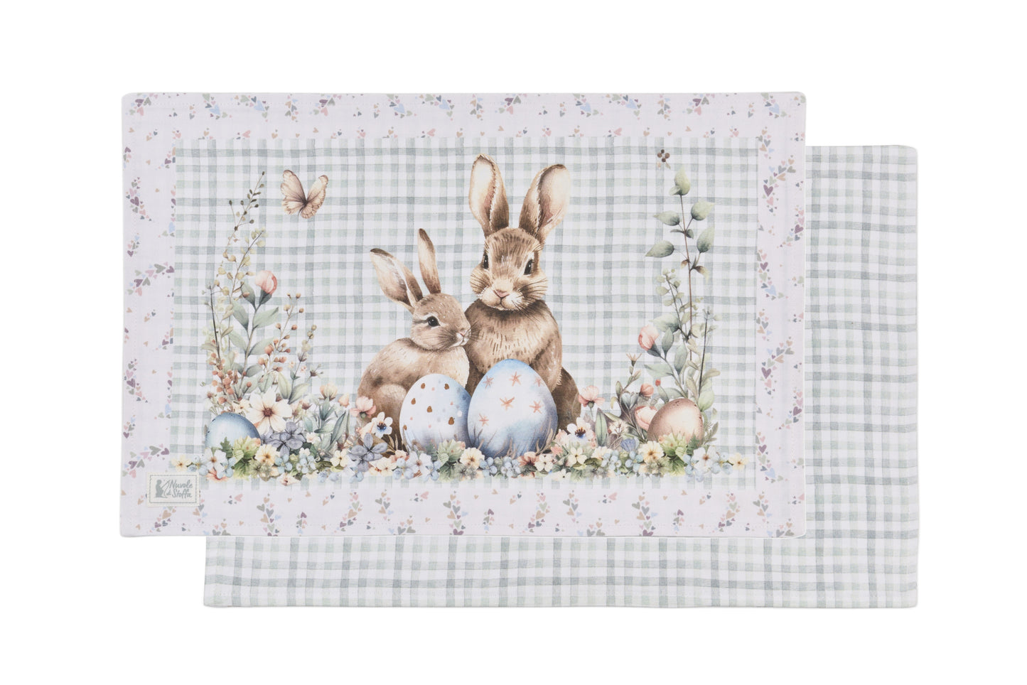 Tovaglietta Americana Pasquale PePen Nuvole di Stoffa - Rabbit 33x50 cm