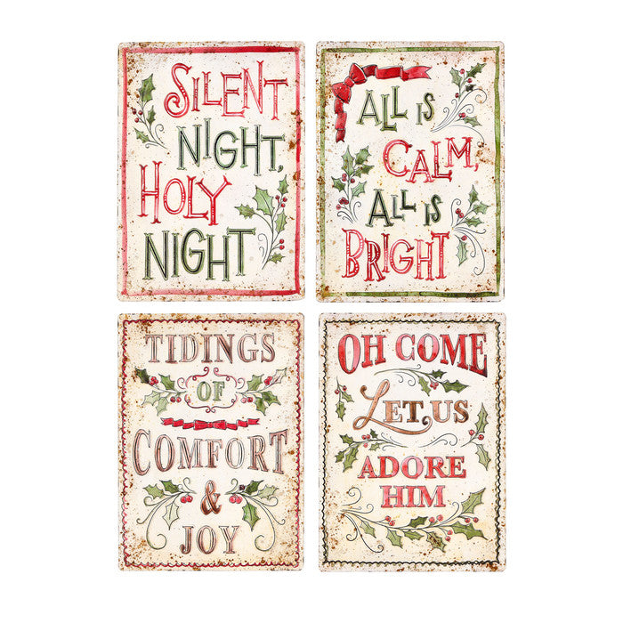 Christmas Metal Frame Christmas Card