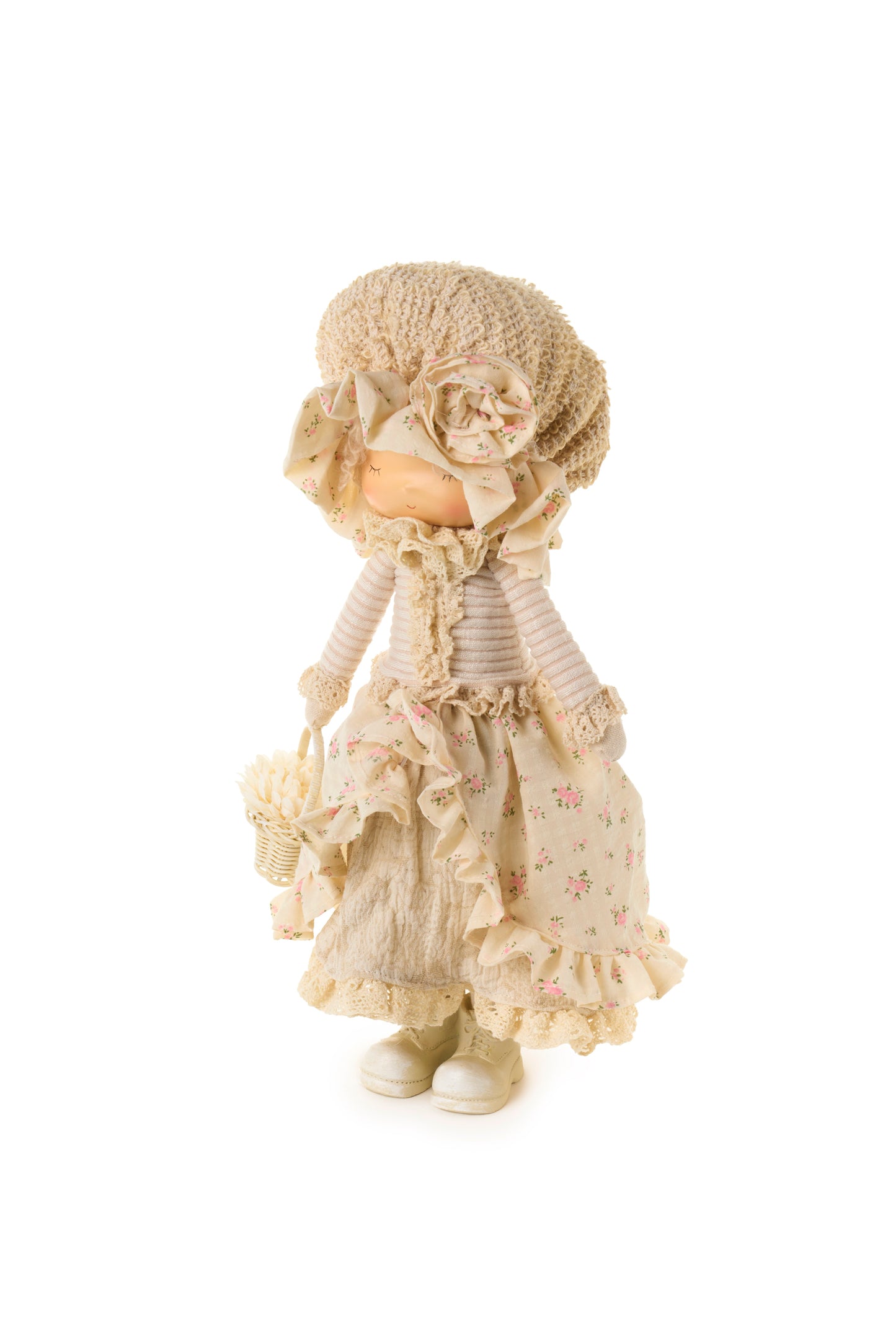 Nuvole di stoffa Bambola vestito a fiori "Flower Garden"