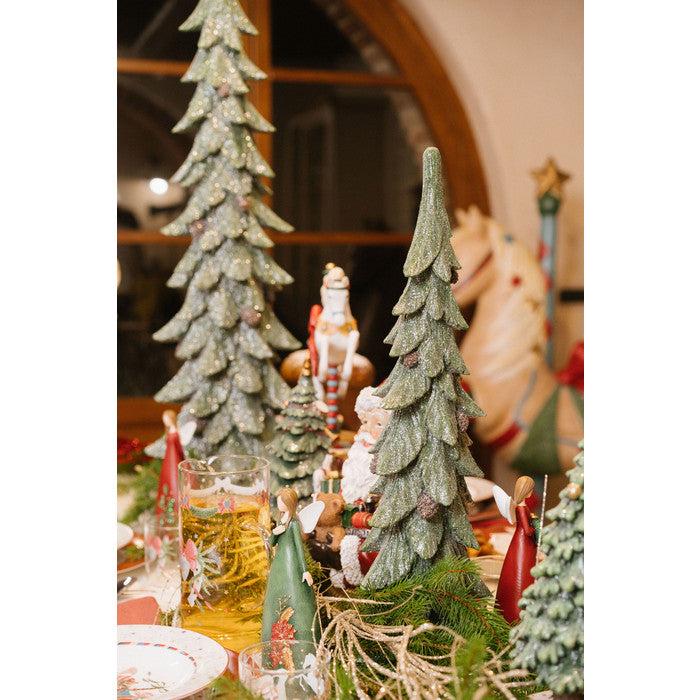 Albero natalizio decorativo con glitter h 92 cm – Nuvole di Stoffa