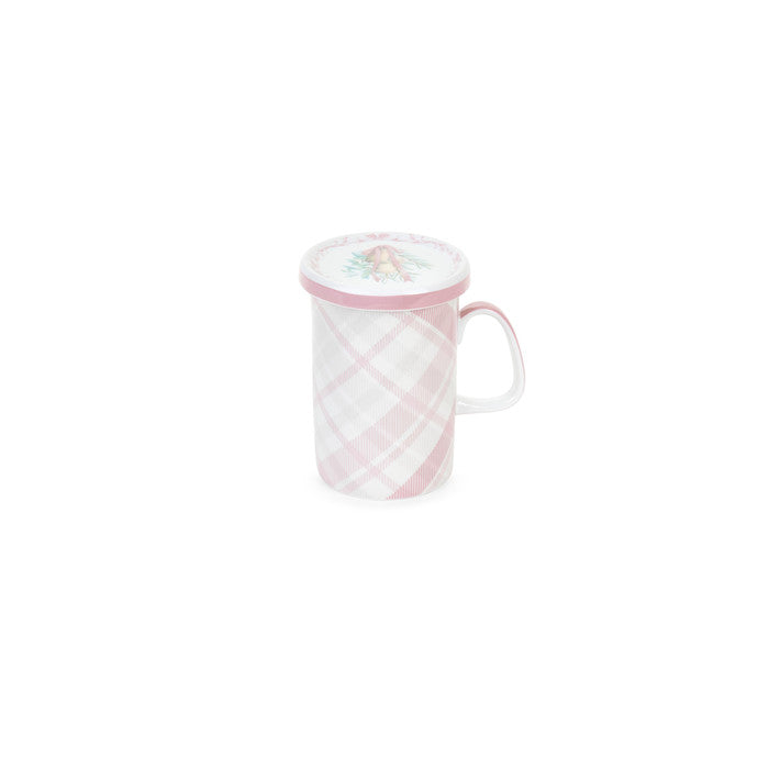 Darling Porcelain Mug with Lid Nuvole di Stoffa 380 ml with Gift Box
