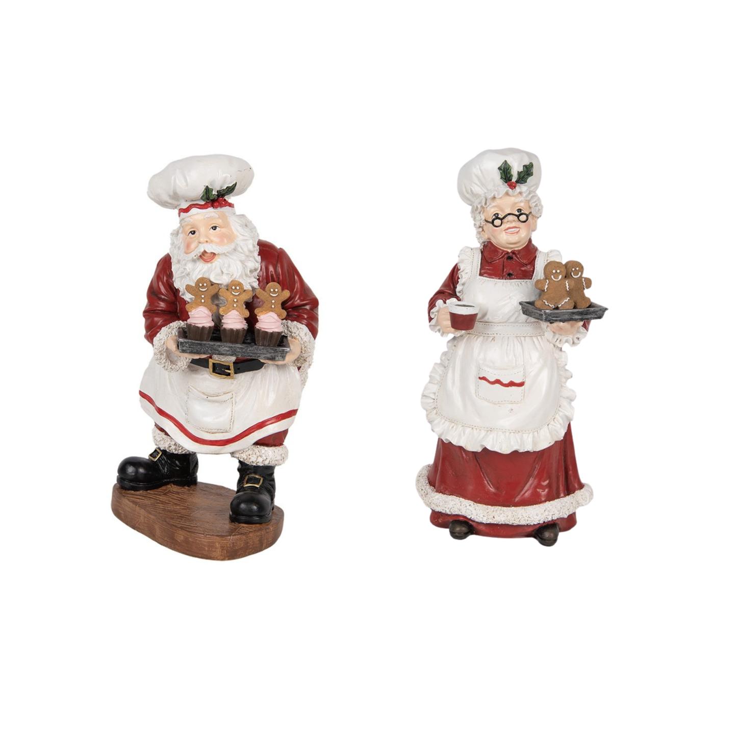 Coppia Mamma e Babbo Natale Bakery