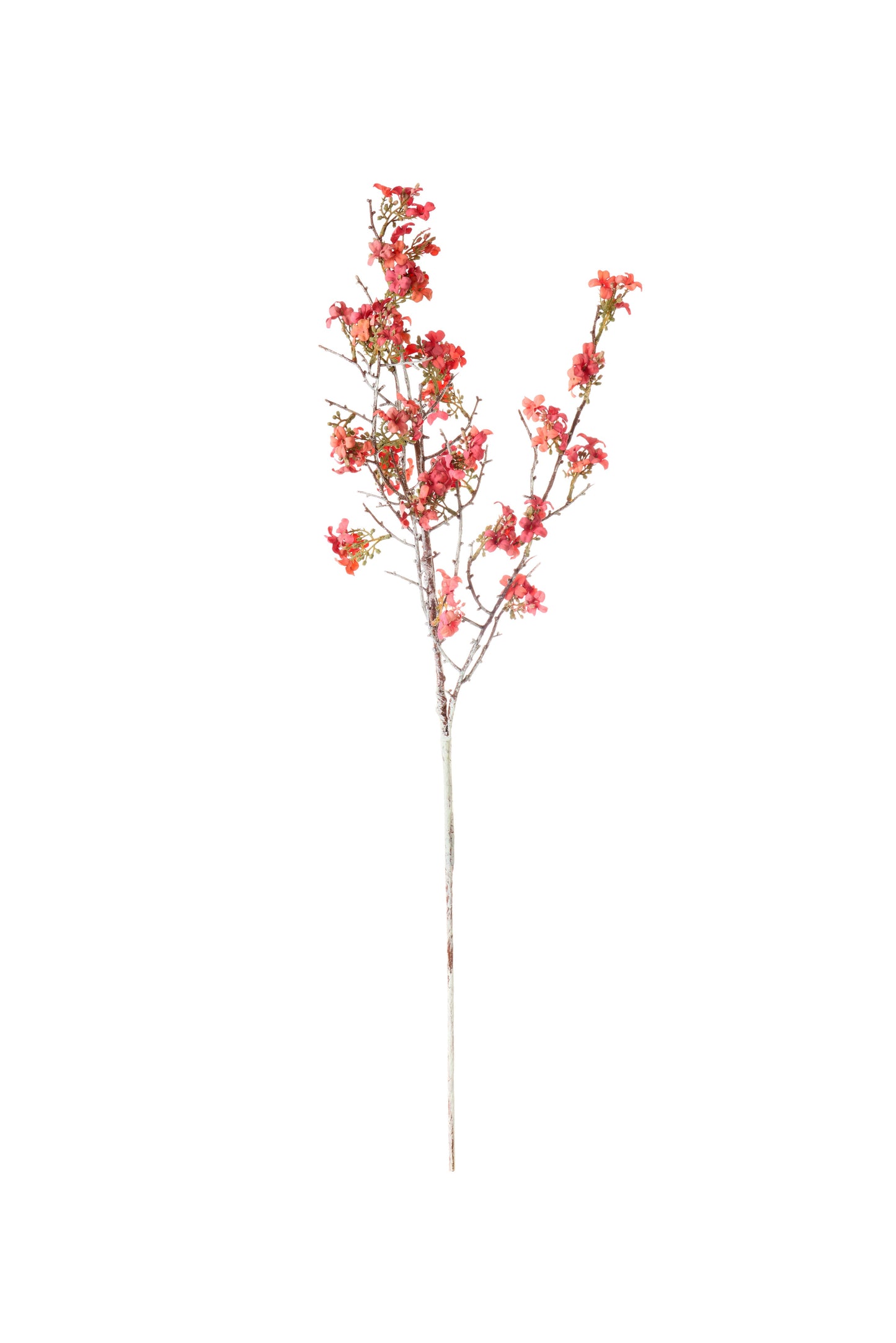 Ramo di pesco rosa burgundy artificiale Nuvole di Stoffa