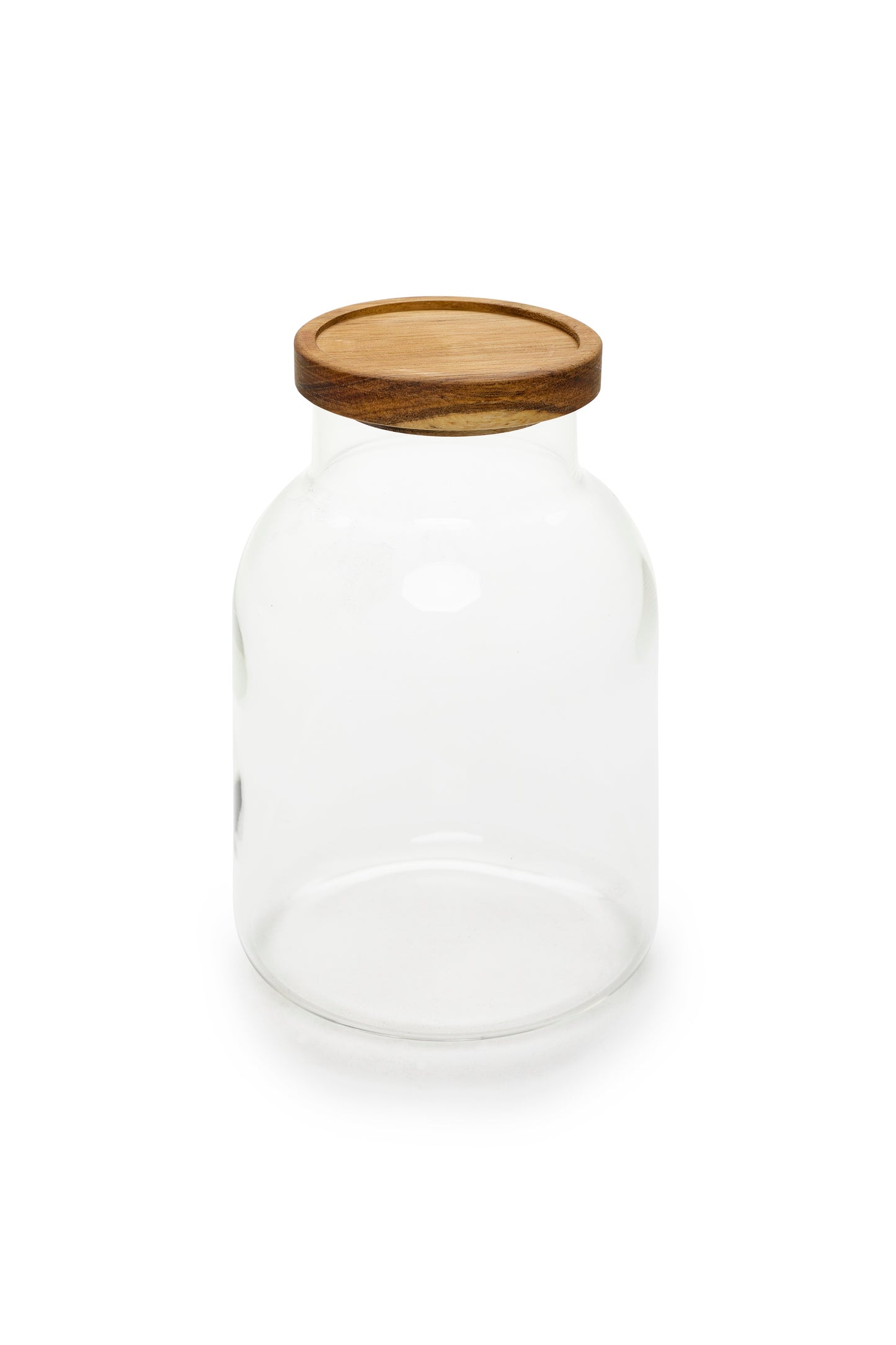 Nuvole di stoffa Barattolo con tappo in legno "My Friend's Home"