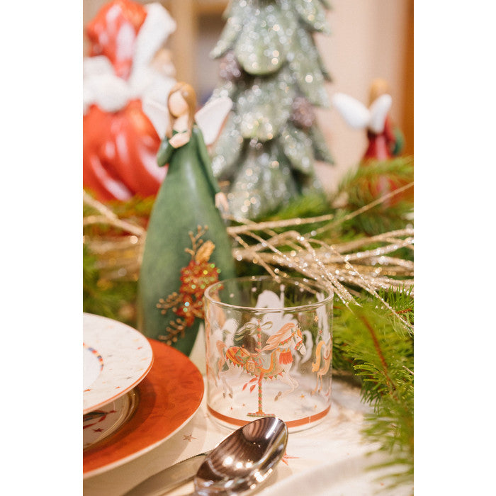 S/6 Bicchieri vetro borosilicato La Giostra di Amélie 300 ml – Nuvole di Stoffa