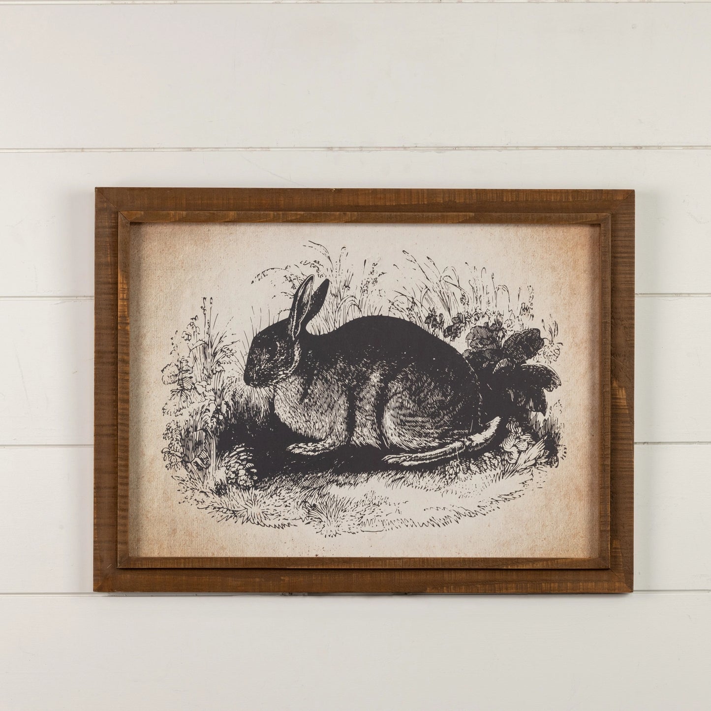 Rectangular Rabbit Painting