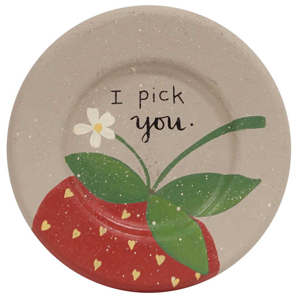 Decorative plate Strawberry