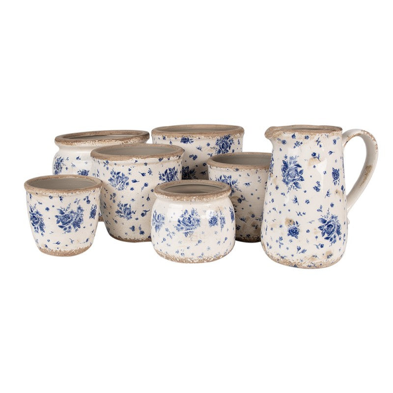 Vaso porta pianta stile brocante small Clayre & Eef