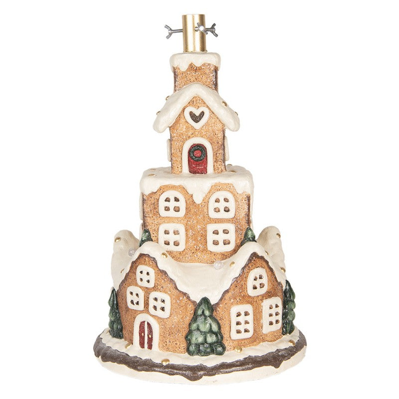 Base albero di Natale casetta pan di zenzero – Clayre & Eef