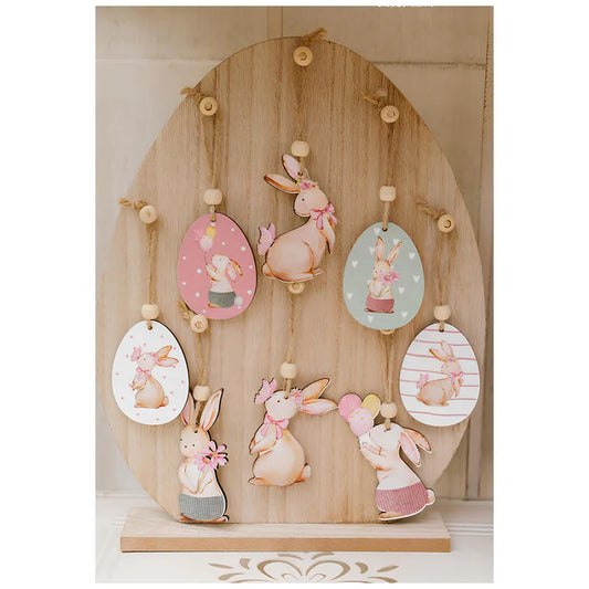 Nuvole di Stoffa Decoro Pasqua "Dorothy"