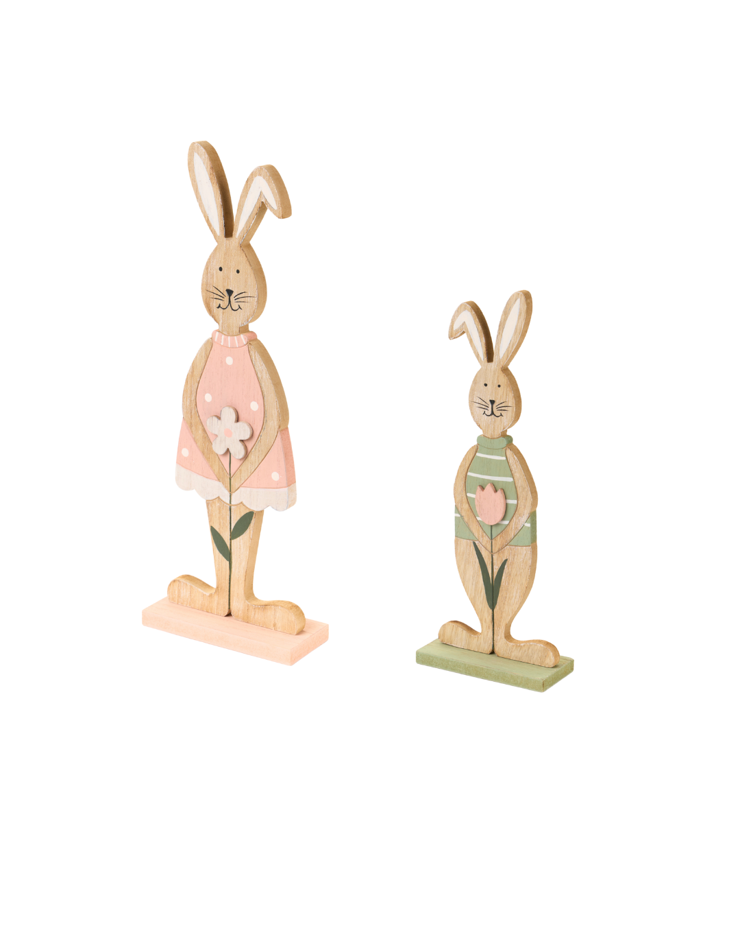 Nuvole di stoffa Set conigli in legno "Dorothy"