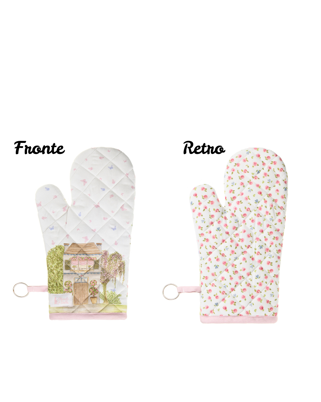 Nuvole di stoffa Guantone  "La vie en rose"