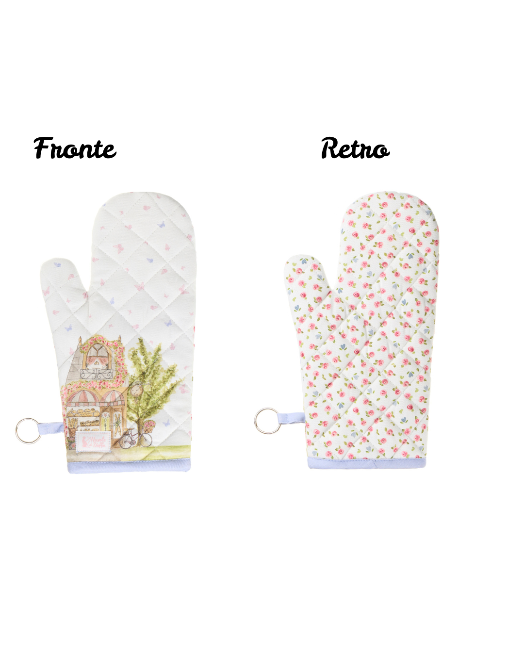 Nuvole di stoffa Guantone  "La vie en rose"