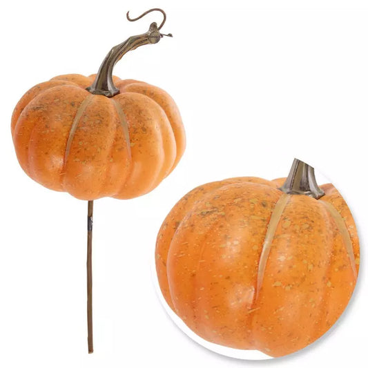 Decoro zucca con stecco