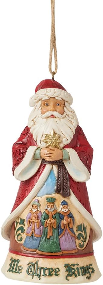 We Three Kings Santa Ornament –   Jim Shore Heartwood Creek