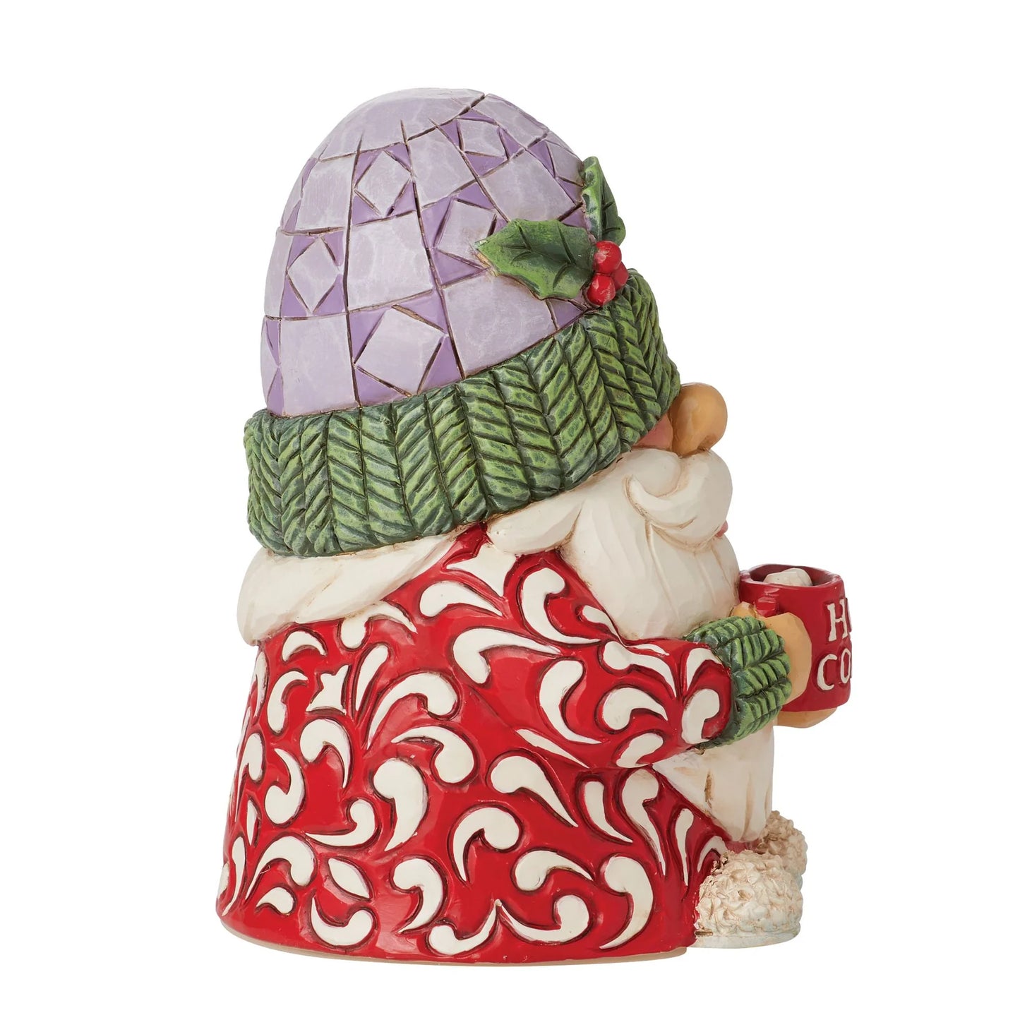 Jim Shore Heartwood Creek Gnome with Hot Cocoa 