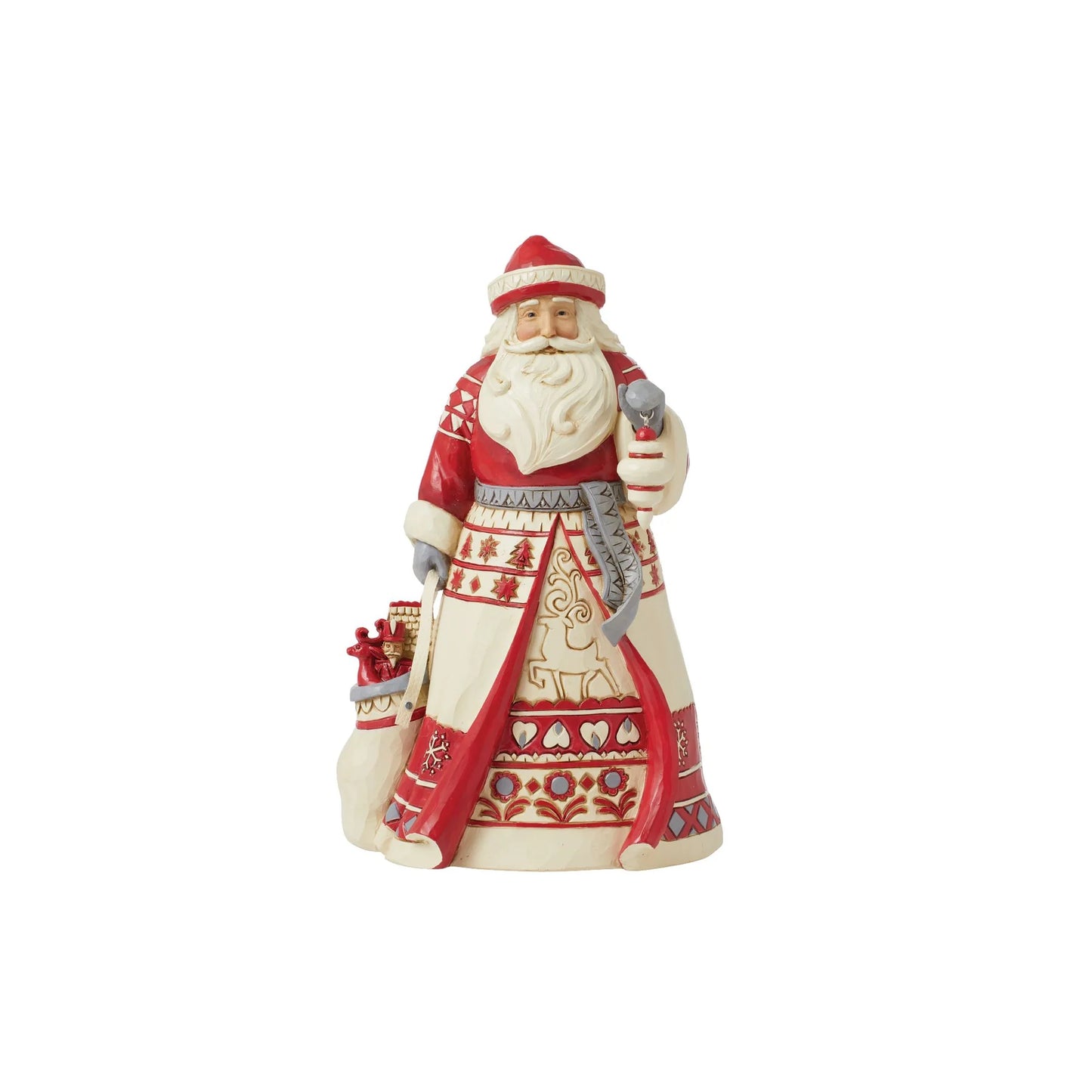 Nordic Noel Santa Figurine  –  Jim Shore Heartwood Creek