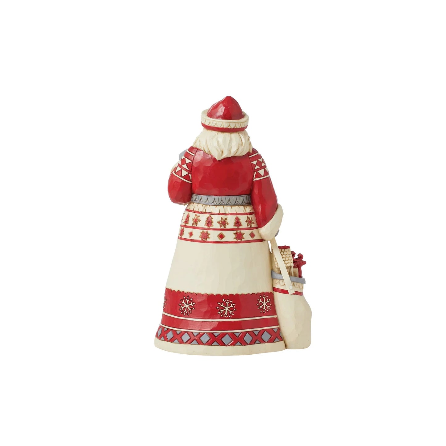 Nordic Noel Santa Figurine  –  Jim Shore Heartwood Creek