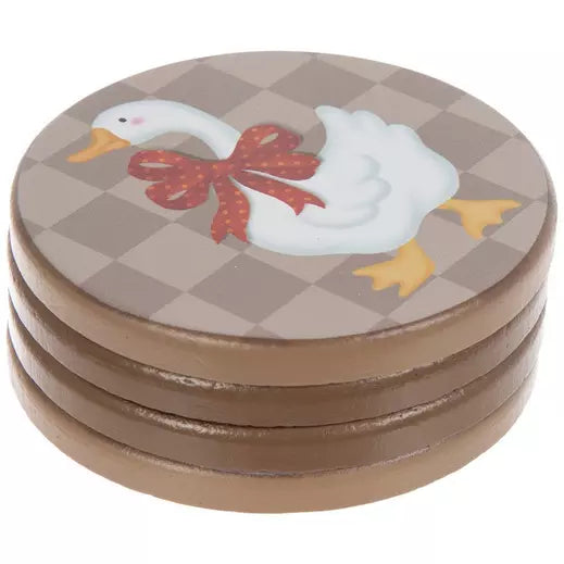 Sottobicchieri Papera - set da 4