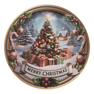 Sottopiatto natalizio albero di natale