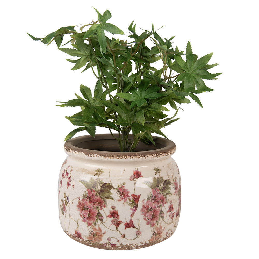 Vaso porta pianta stile brocante Clayre & Eef