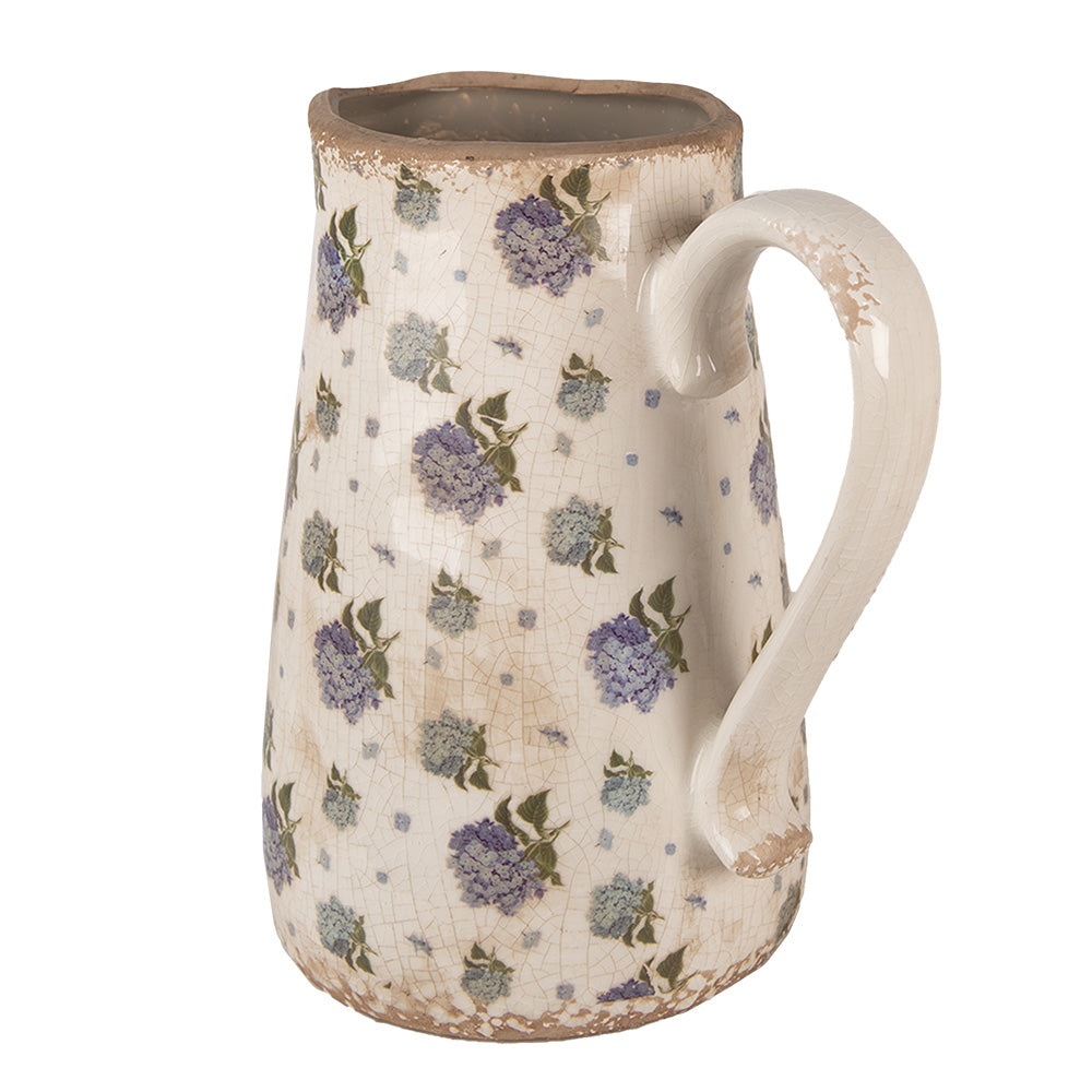 Clayre & Eef Brocca decorativa ortensie