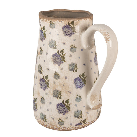 Clayre & Eef Brocca decorativa ortensie