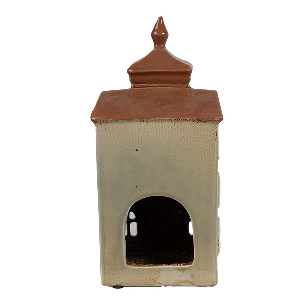 Portacandele Beige Clayre & Eef