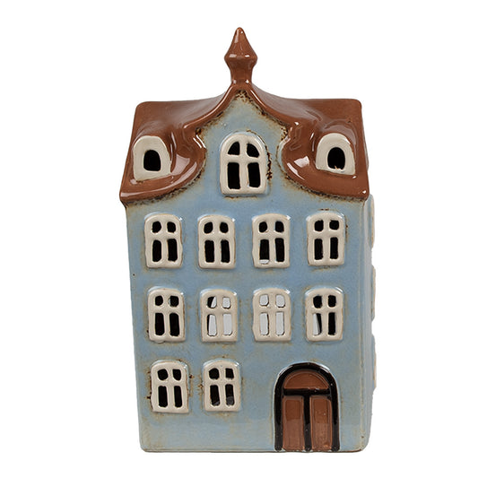 Portacandele Casetta Azzurra Clayre & Eef
