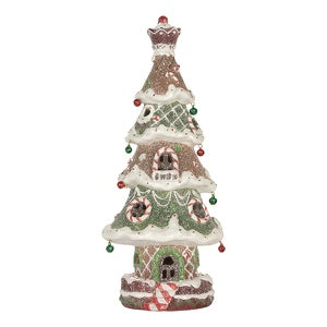 Decorazione albero di natale con led