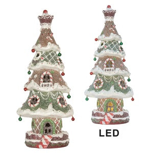Decorazione albero di natale con led