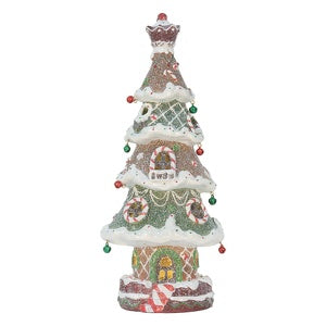 Decorazione albero di natale con led