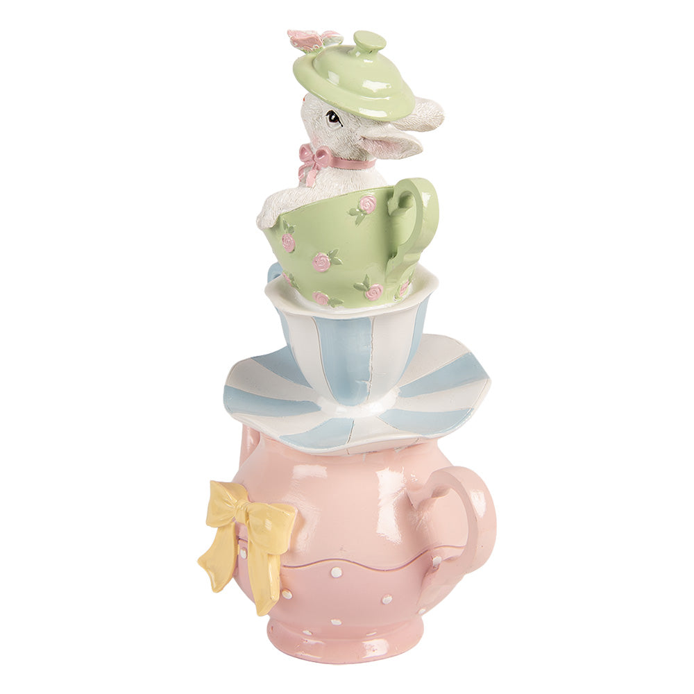 Decoro Pasquale Coniglio con tazze