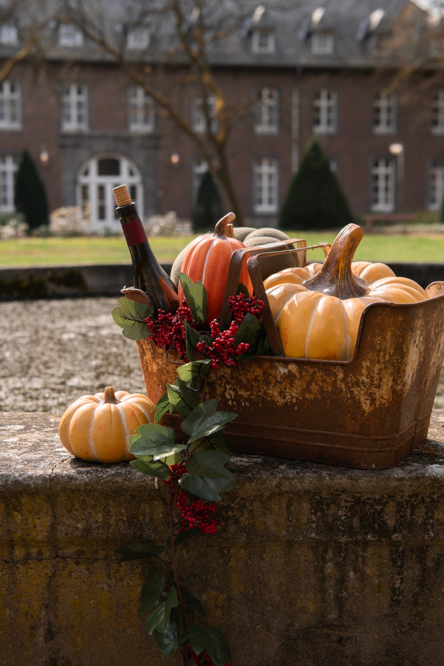 Zucca decorativa arancione