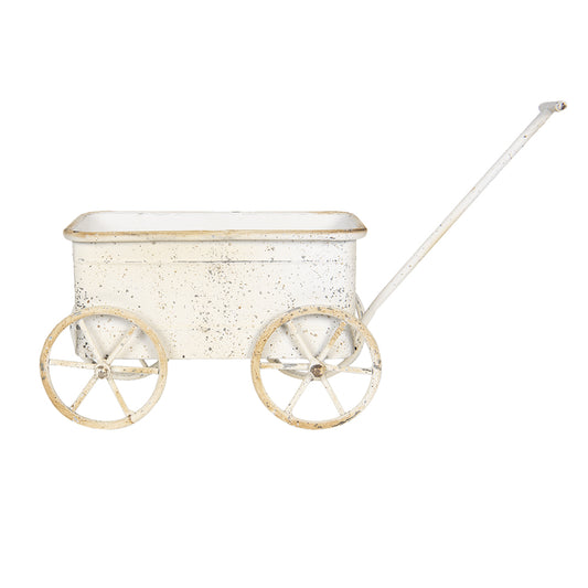 Vaso a forma di carretto